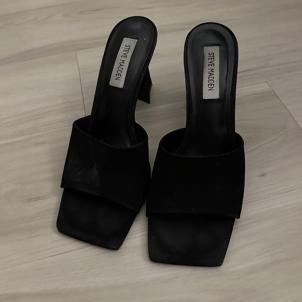 Steve Madden Black Women's Heels